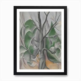 Georgia O'Keeffe - Grey Tree, Lake George Poster