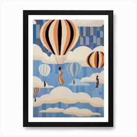 Hot Air Balloons Art Print