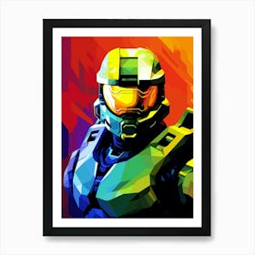 Halo Game Art Print