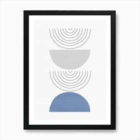 Three Spheres Art Print