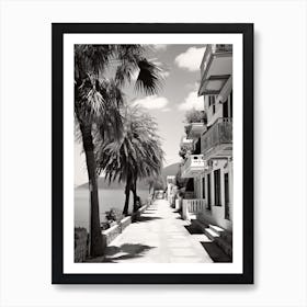 Bodrum, Turkey, Photography In Black And White 4 Art Print