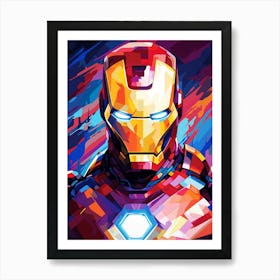 Iron Man Popart Art Print