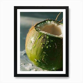 Coconut Water Art Print