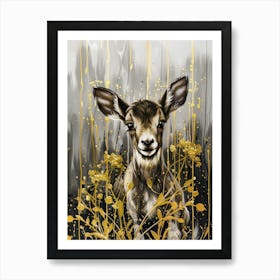 Deer Art 3 Art Print