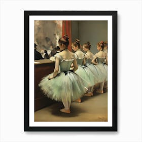 Dancers At The Bar Art Print