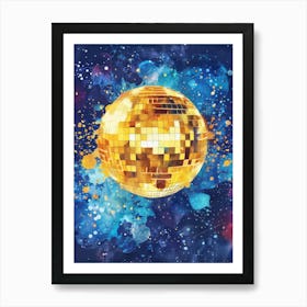 Disco Ball 28 Art Print