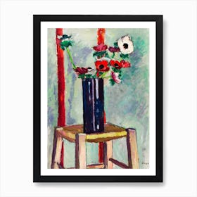 Anemones, Henry Lyman Saÿen Art Print