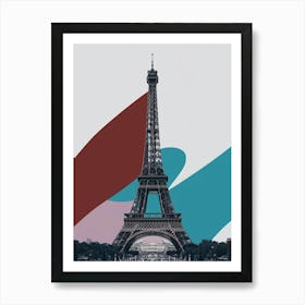 Paris Eiffel Tower 4 Art Print
