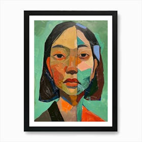 Asian Woman 51 Art Print