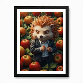 Hedgehog 16 Art Print