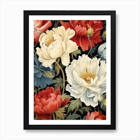 Peonies 24 Art Print