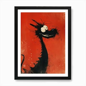 Black Dragon Poster