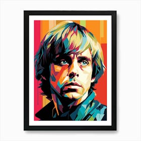 Star Wars Luke Skywalker 1 Art Print