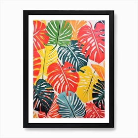 Tropical Leaves 13 Art Print