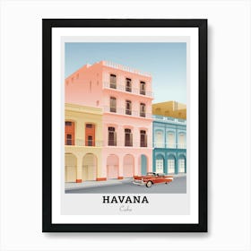 Havana, Cuba Travel Art Print