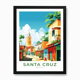 Bolivia Santa Cruz Travel 1 Art Print