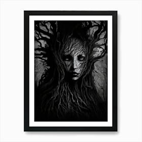 Tree Goddess Art Print