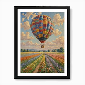 Hot Air Balloon no1 Art Print