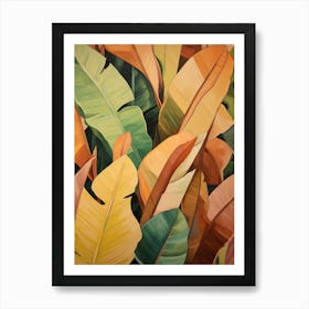 Banana Leaves Art Print