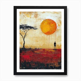 Nomadic Treasures; Africa Art Print