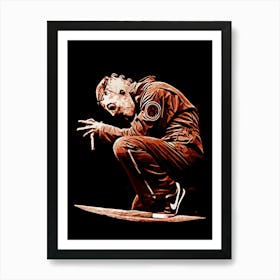 corey taylor slipknot 1 Art Print