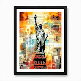 Liberty - New York City Art Print