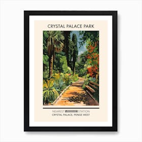 Crystal Palace Park London Parks Garden 8 Art Print