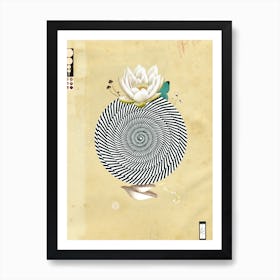 Wonderful Lotus Flower World Art Print