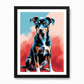 Dog Portrait (4) 1 Art Print