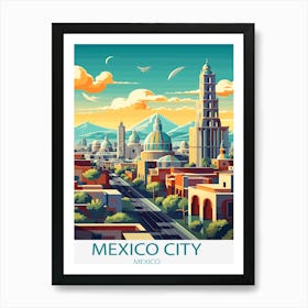 Mexico City Mexico Art Print