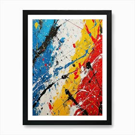 Abstract Painting, Pop-Up Series Art Print