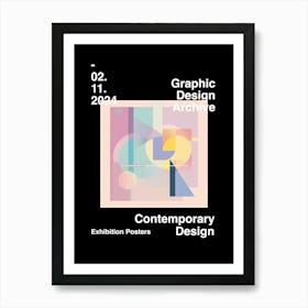 Graphic Design Archive Poster 05 Art Print