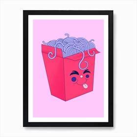 Noodles Art Print