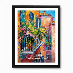 Mediterranean Views Sibenik 1 Art Print