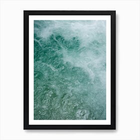 Glacier Water Art Print