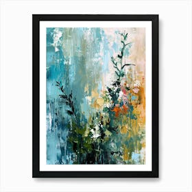 Wildflower Dream, Boho Art Style Art Print