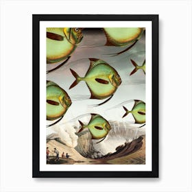 Fish Migration Art Print