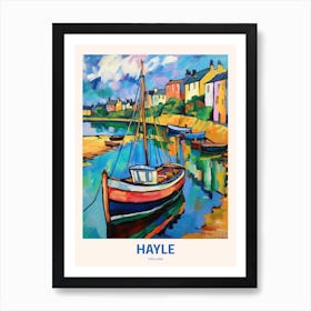 Hayle England Uk Travel Poster Art Print