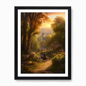 Tangled Art Print