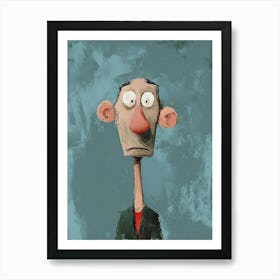 Man In A Suit 1 Art Print