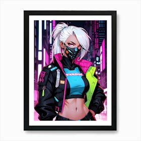 Cyberpunk, Cyberpunk Art, Cyberpunk Art, Cyberpunk Art, Cyberpunk Art 1 Art Print