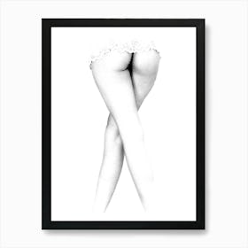 Cheeky Lines II Art Print