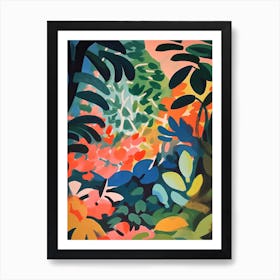 Descanso Gardens Usa Painting 2 Art Print