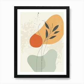 Abstract Flower 6 Art Print