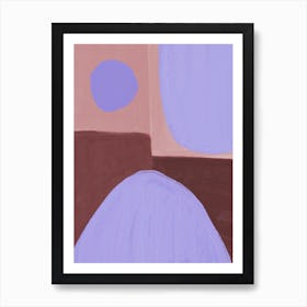 Lilac Composition Art Print