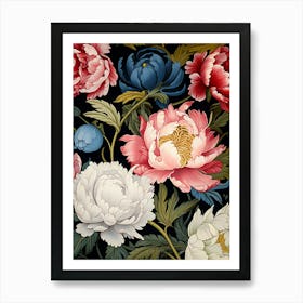 Peonies 52 Art Print