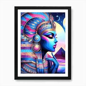 Cleopatra Portrait Artwork 89 Art Print