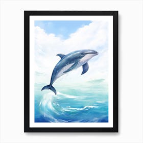 Atlantic Dolphin 3 Art Print
