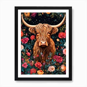 Highland Cow 2 Art Print