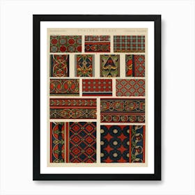 Vintage Pattern Illustration, Owen Jones                                                                                         Art Print